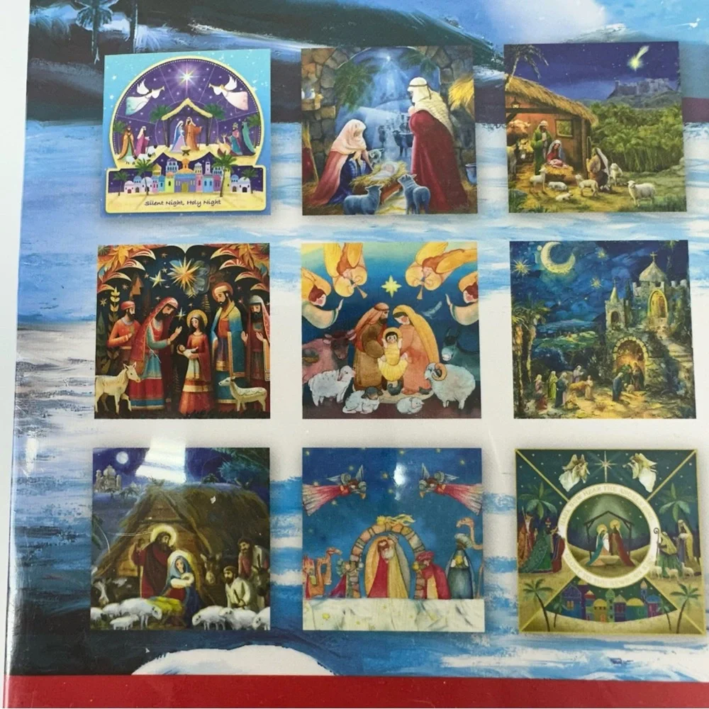 Nativity Advent Calendar: 24 Jigsaw Puzzles new  Christmas gift